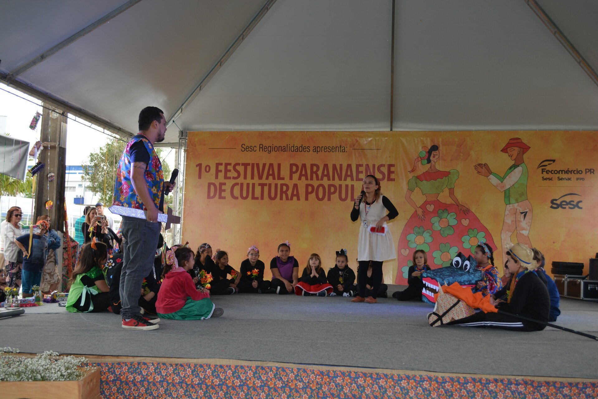 Sesc Caiobá realiza 1º Festival Paranaense de Cultura Popular
