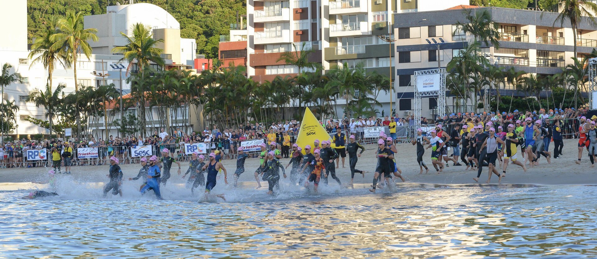 Domingo tem Sesc Triathlon Caiobá. Confira mudanças no trânsito.