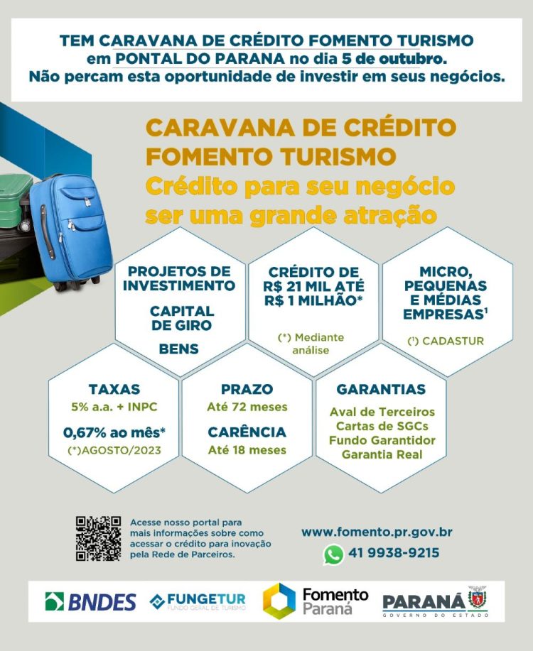 Caravana do Crédito em Pontal do Paraná