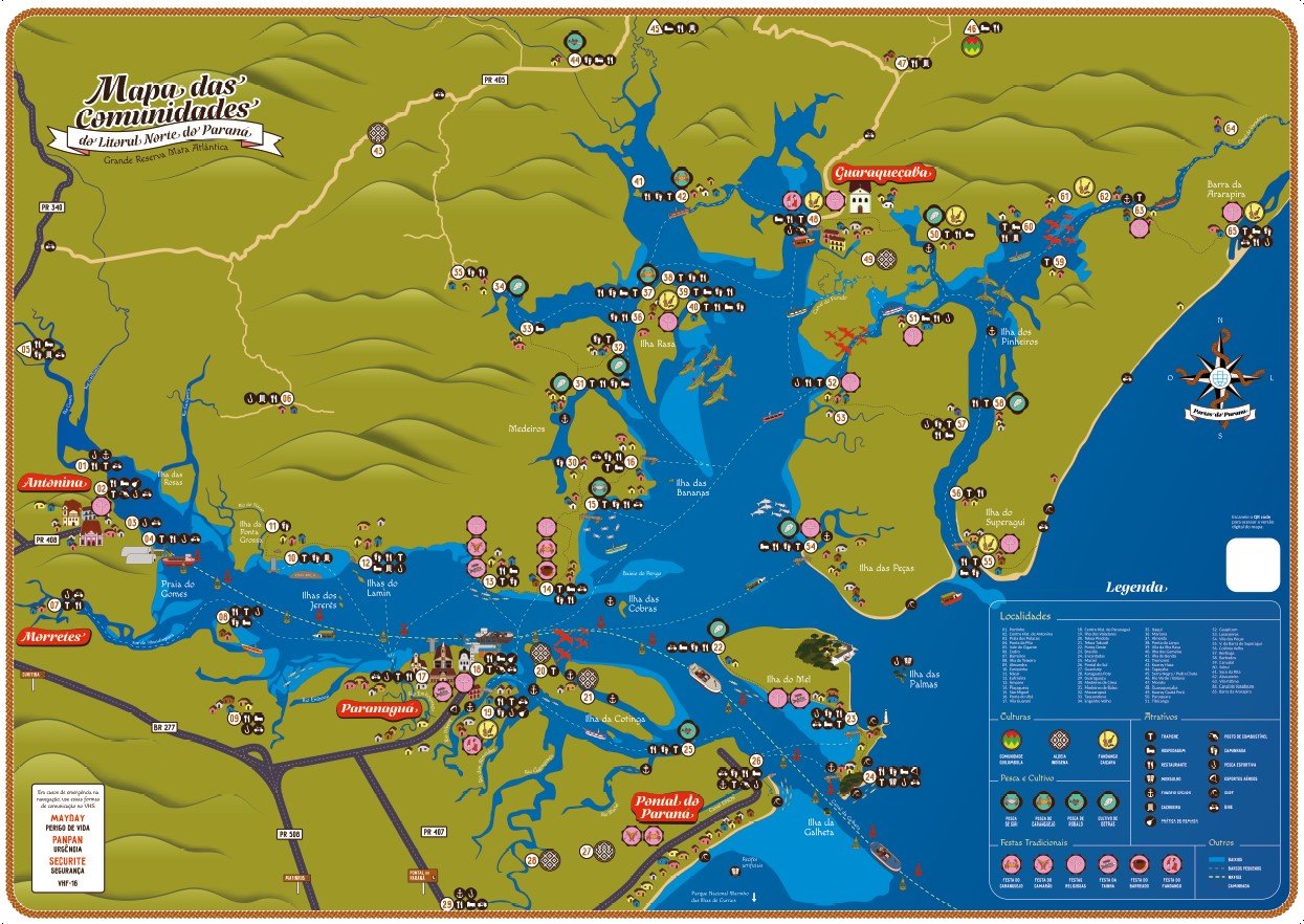 Paraná ports launch map of northern coast communities – Correio do Litoral