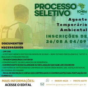 ICMbio vagas 2